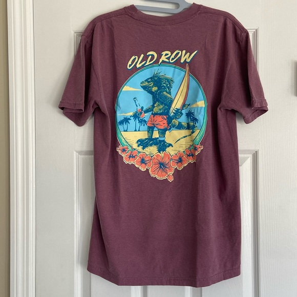 NWOT Old Row short sleeve iguana surf tee - Picture 2 of 3